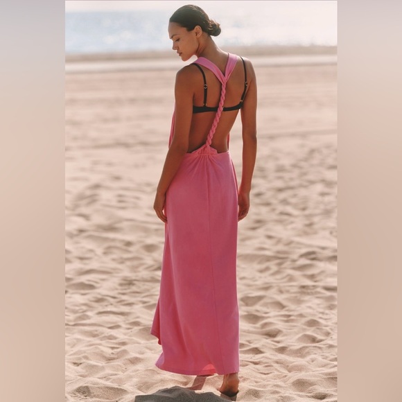 Limoncello Pink Beach Coverup - Picture 3 of 5